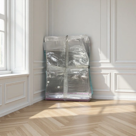 Transparent plastic bag, food-grade large thickened reusable storage bag, 093224009 Transparent plastic bag, food-grade large thickened reusable storage bag, 093224009